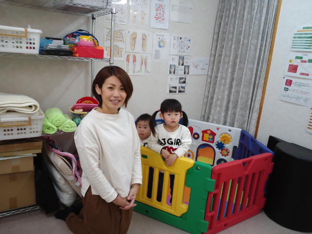 お客様との写真